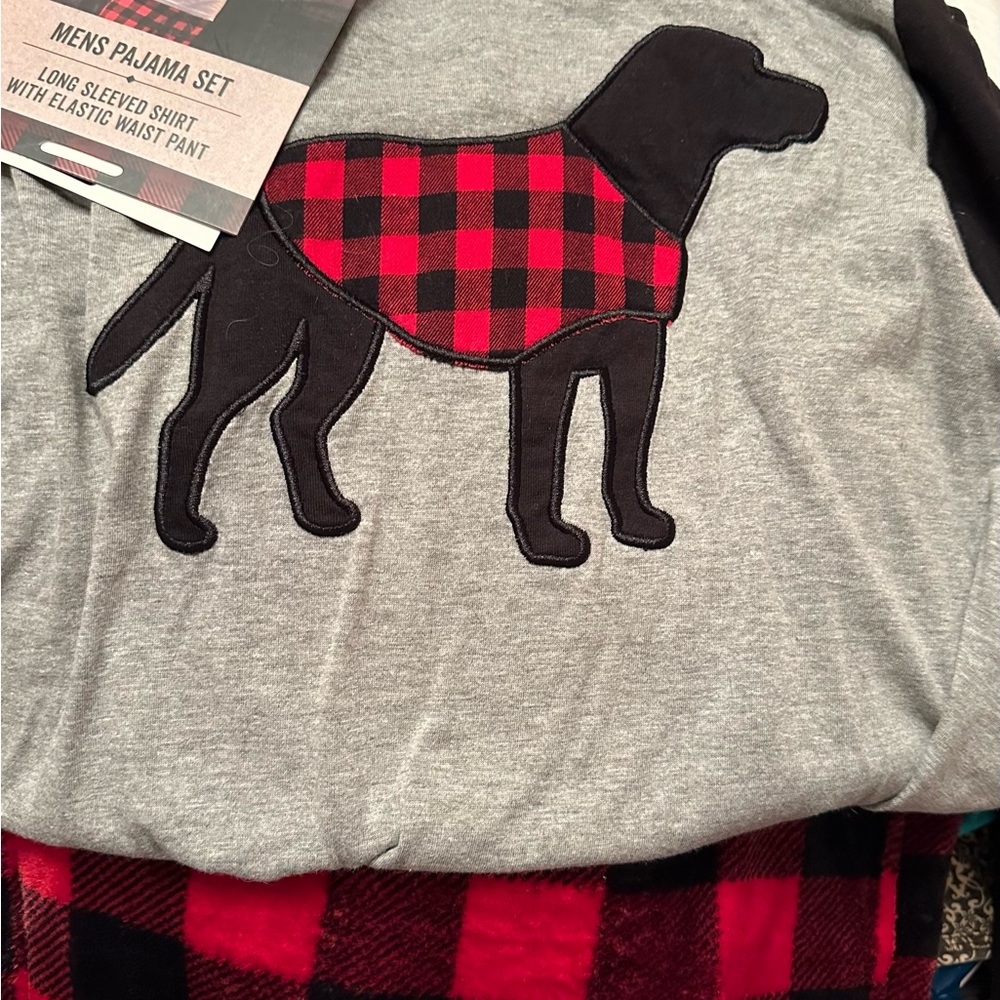 Men’s Pajama set, shirt and pants.